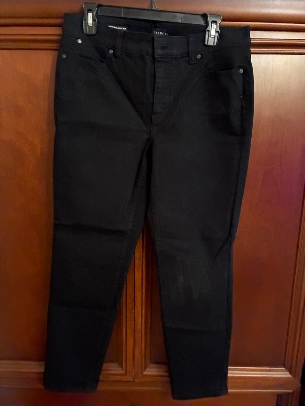 Talbots Black Slim ankle Jeans